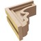 Ekena Millwork 4"W x 8"D x 8"H Classic Highland Rough Cedar Woodgrain TimberThane Corbel, Primed Tan CORUR04X08X08HLDRCPR - alternate 6